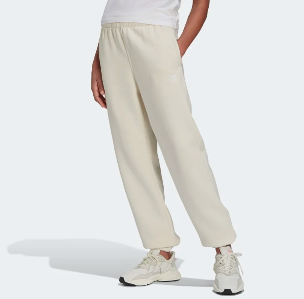 best white sweatpants for women in 2023 adidas fleece original 
