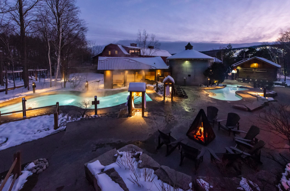 Photo via Scandinave Spa Blue Mountain