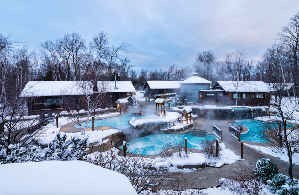 Photo via Scandinave Spa Blue Mountain